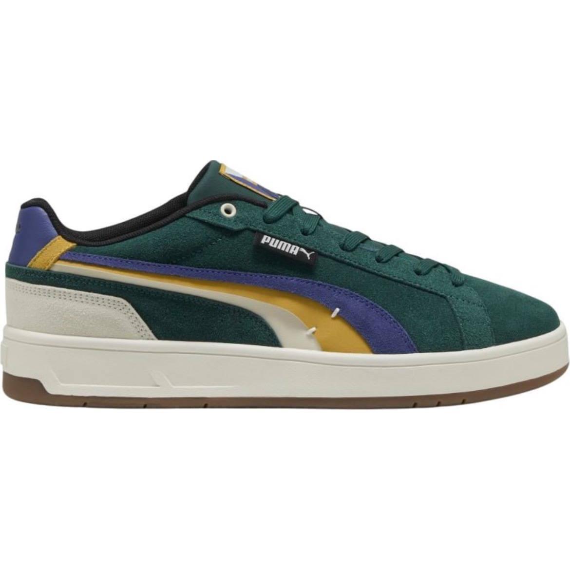 Кеды женские Puma Court Classico Greenside 401612-02 38 (5 UK) зеленые