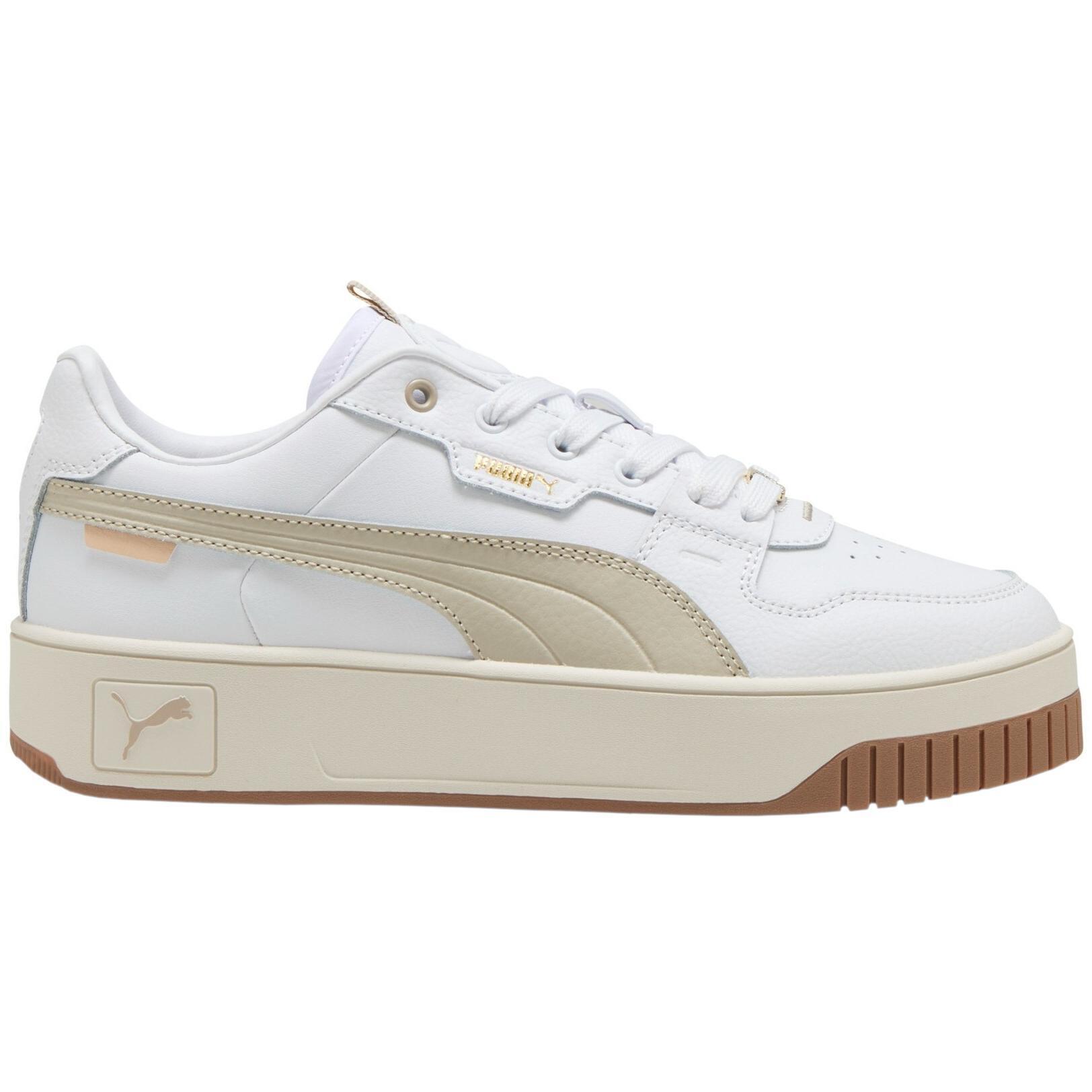 Кеды женские Puma Carina Street Lux 397487-10 37.5 (4.5 UK) белые фото 1