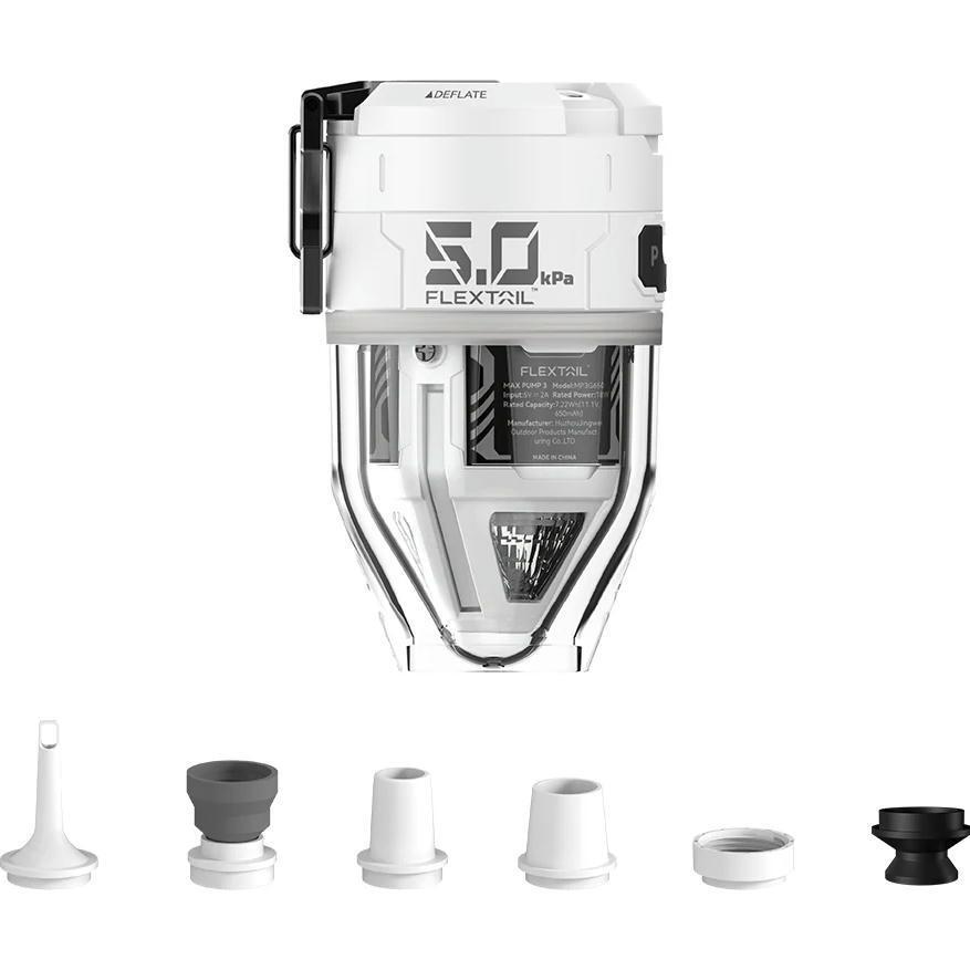 Насос-ліхтар кемпінговий Flextail Max Pump 3 білийфото1