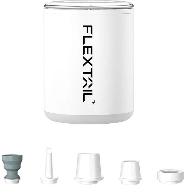 Насос-ліхтар кемпінговий Flextail Tiny Pump 2X, білийфото1