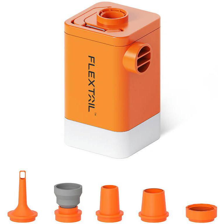 Насос-фонарь-powerbank кемпинговый Flextail Max Pump 2 Plus оранжевый фото 1