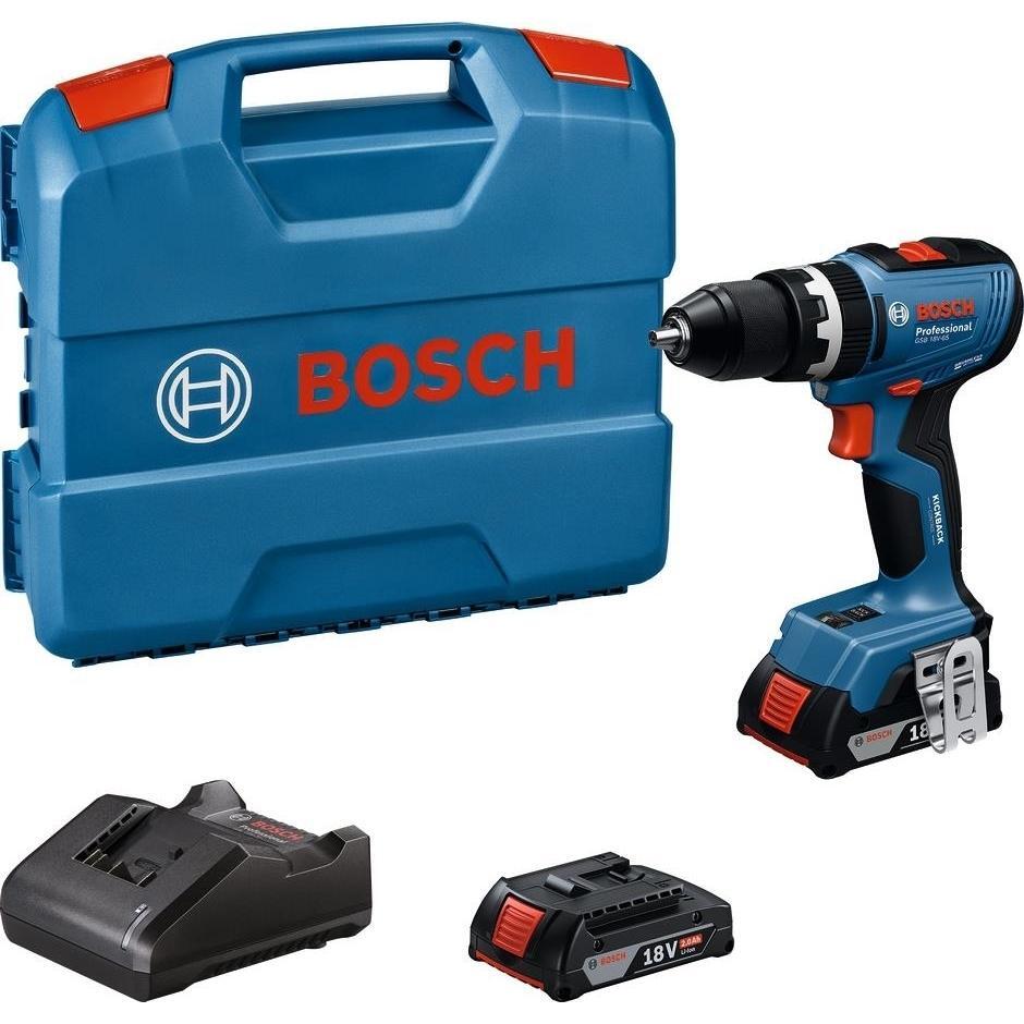 Шурупокрут-дриль акумуляторний Bosch GSB 18V-65 18В (0.601.9N3.100)фото