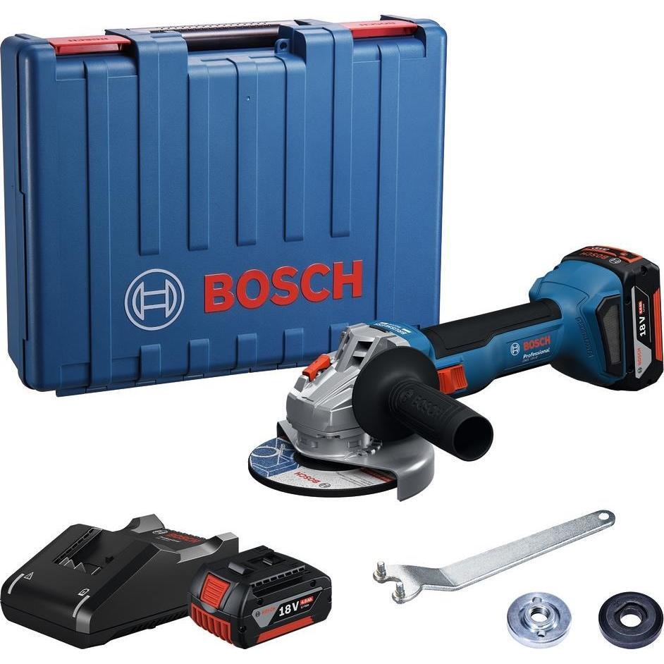 Шлифмашина угловая аккумуляторная Bosch GWS 18V-8 125мм 18В (0.601.9N9.020) фото 1