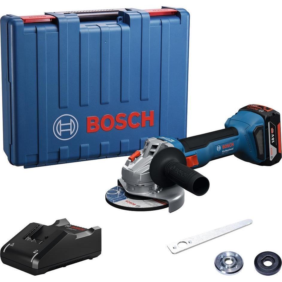 Шліфмашина кутова акумуляторна Bosch GWS 18V-8 125мм 18В (0.601.9N9.021)фото1