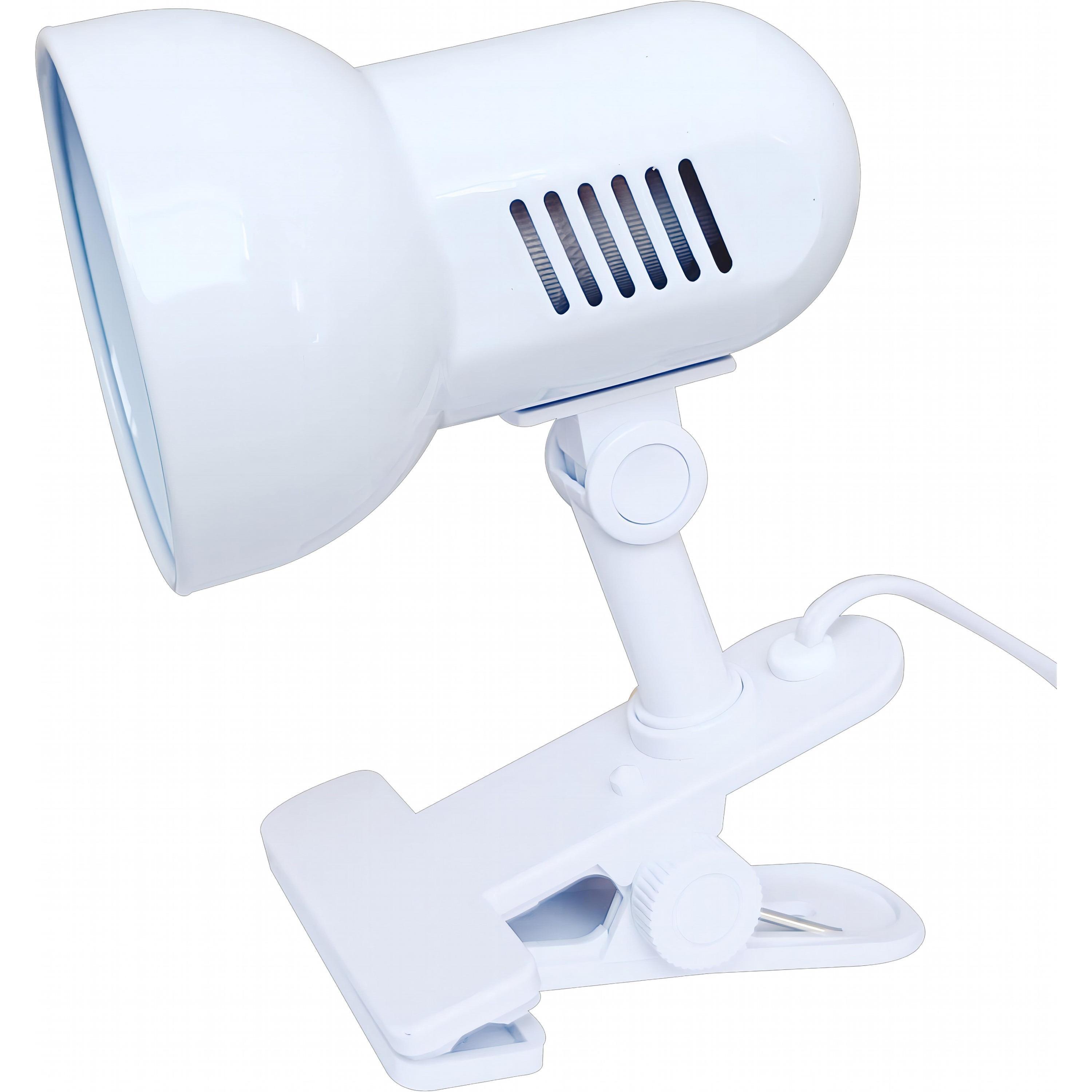 Лампа настольная Ledvance Panan CLASSIC CLIP E27 белая (4099854364167) фото 1