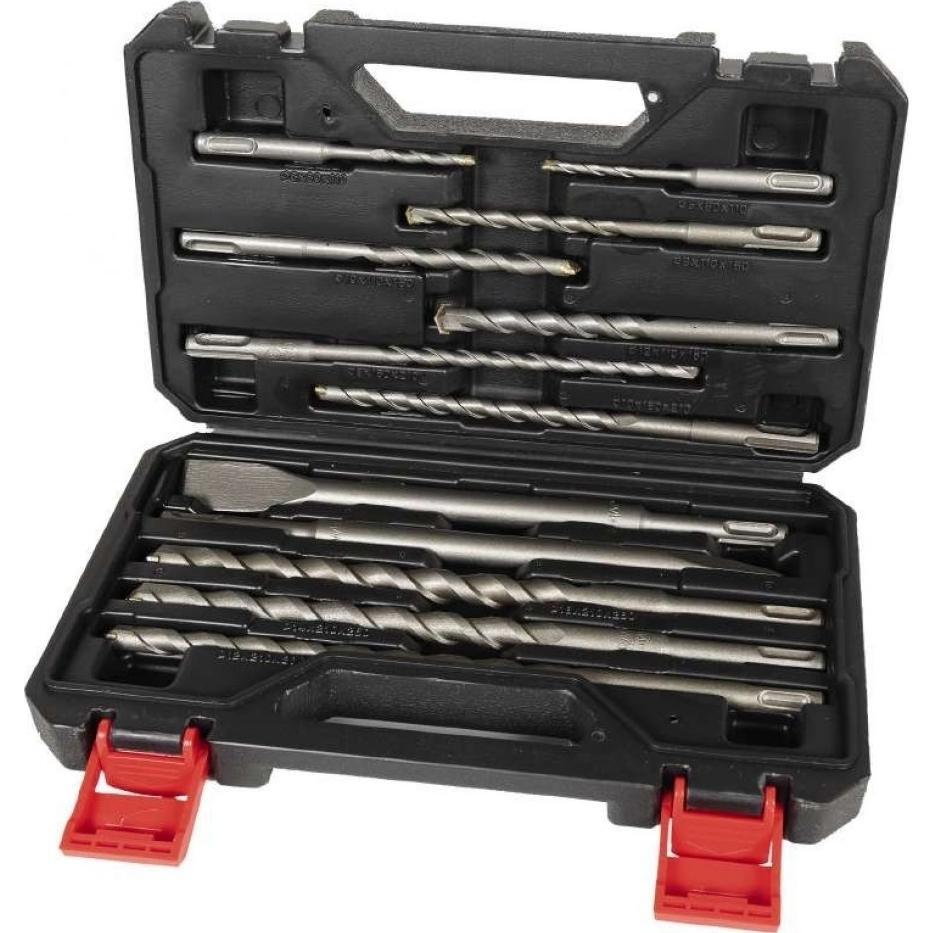 Набір бурів та зубил Einhell KWB SDS+, 12шт (240295)фото1