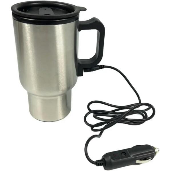 

Автомобильная термочашка с подогревом Bottari Hot-Mug 12V 450мл (30305-IS)