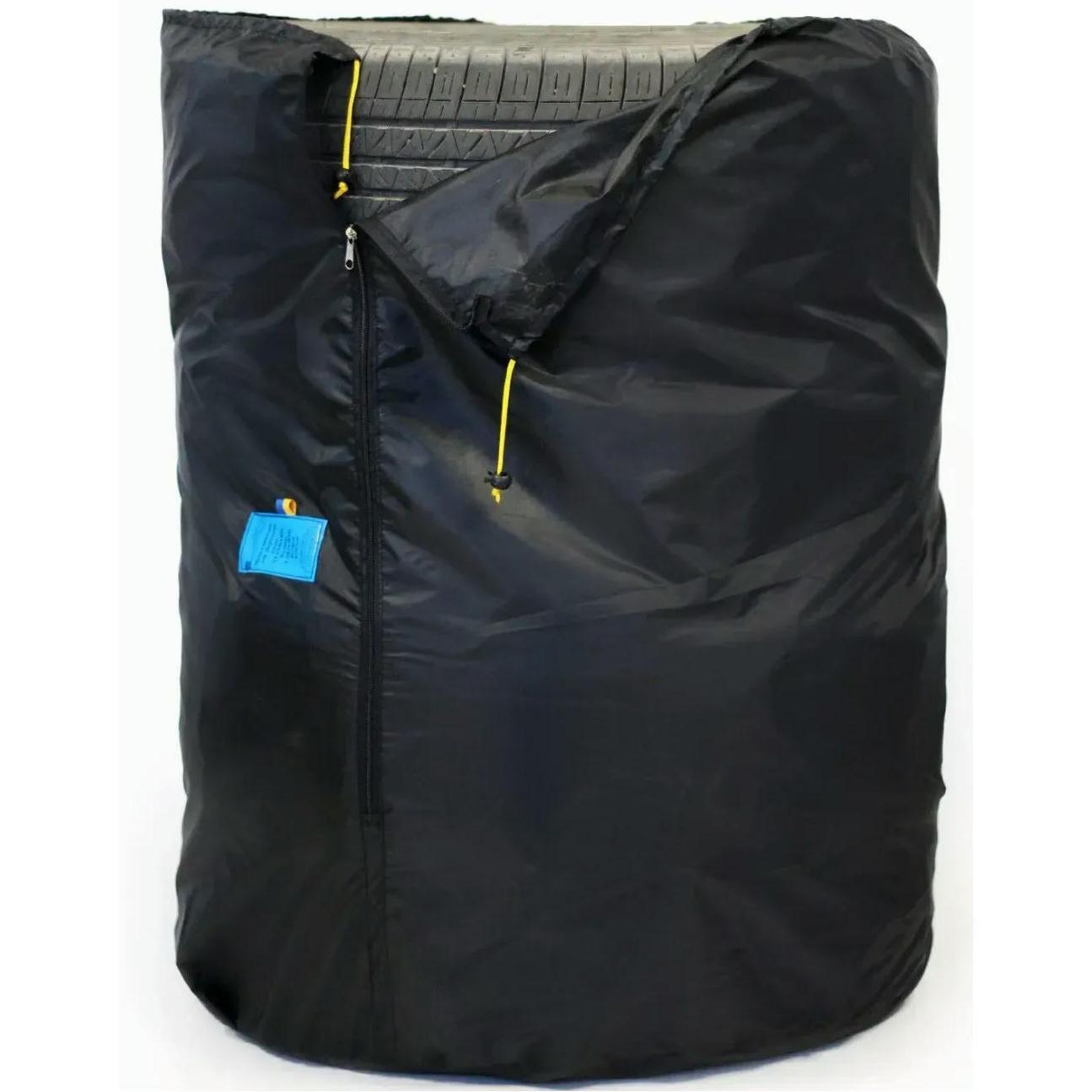 Чохол-накидка для коліс Poputchik R18-20 XXXL чорний (16-065-IS)фото1