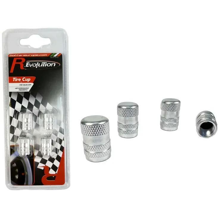 Колпачки на ниппель колеса Poputchik Tire Cup 4шт (27515-IS) фото 1