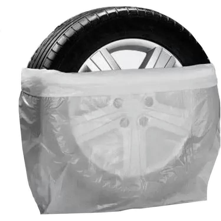 Пакет для зберігання коліс Poputchik 1шт білий (16-059-IS)фото1