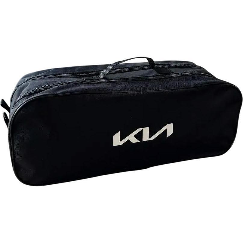 Сумка-органайзер Poputchik в багажник KIA 50х18х18см черная (03-064-2Д) фото 1