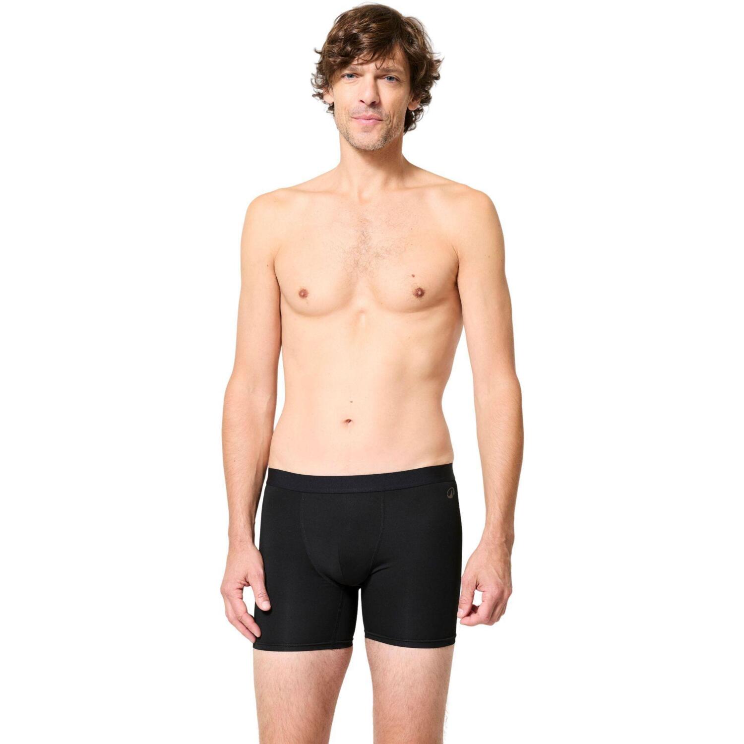 Боксери чоловічі для бігу Kalenji 8489345 2XL чорніфото