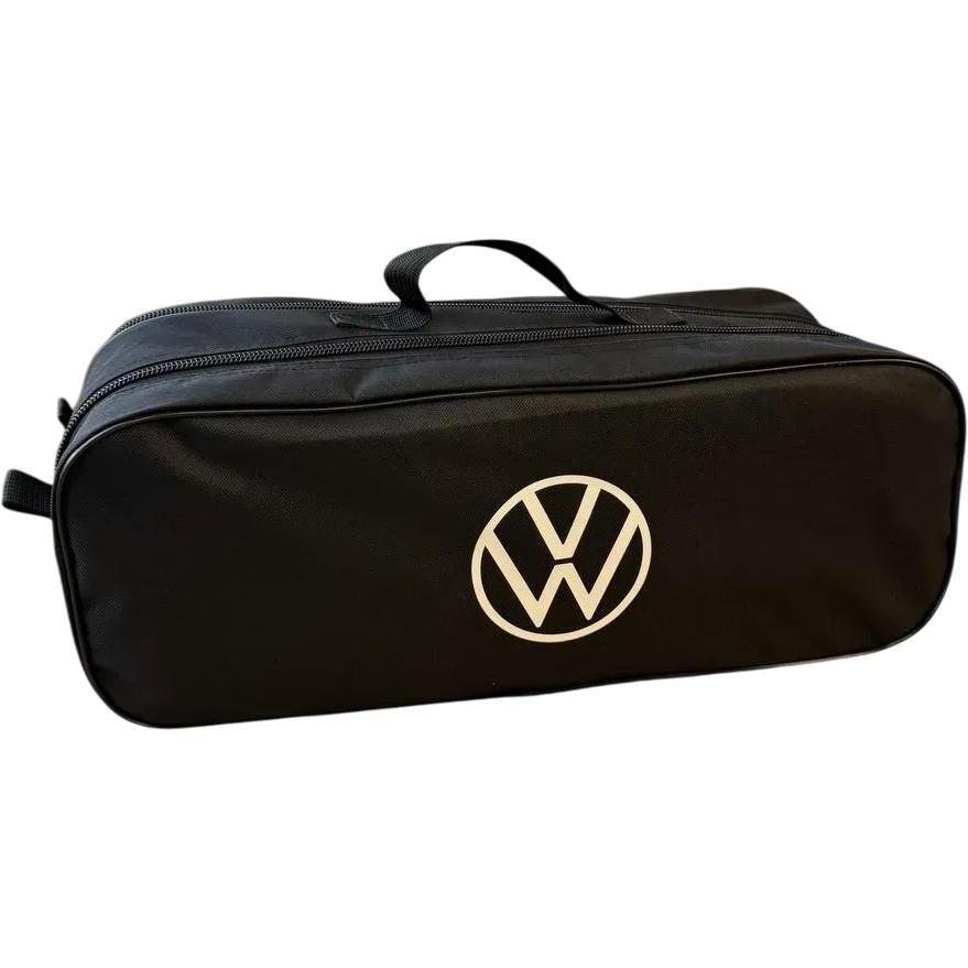 Сумка-органайзер Poputchik в багажник Volkswagen 50х18х18см черная (03-064-2Д) фото
