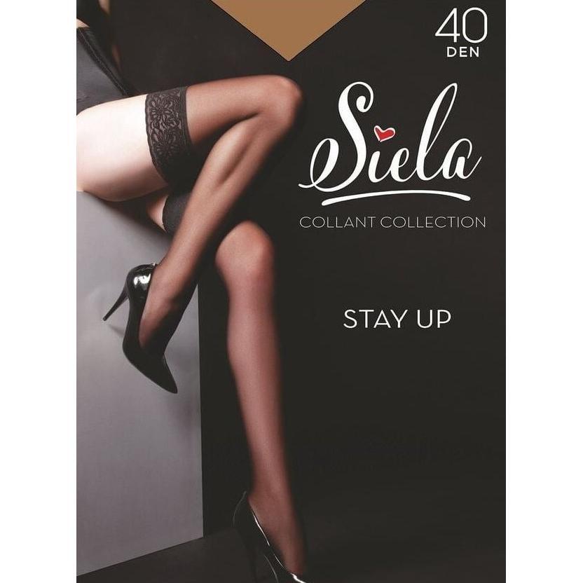 Панчохи жіночі Siela Stay Up 40 Den 3/4 р бежевіфото1
