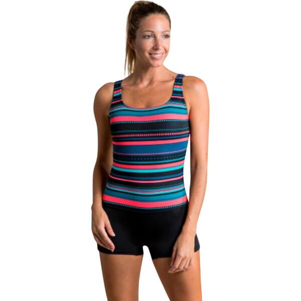 

Купальник цельный шортиками Nabaiji Heva Mexi 8646177 40 черный