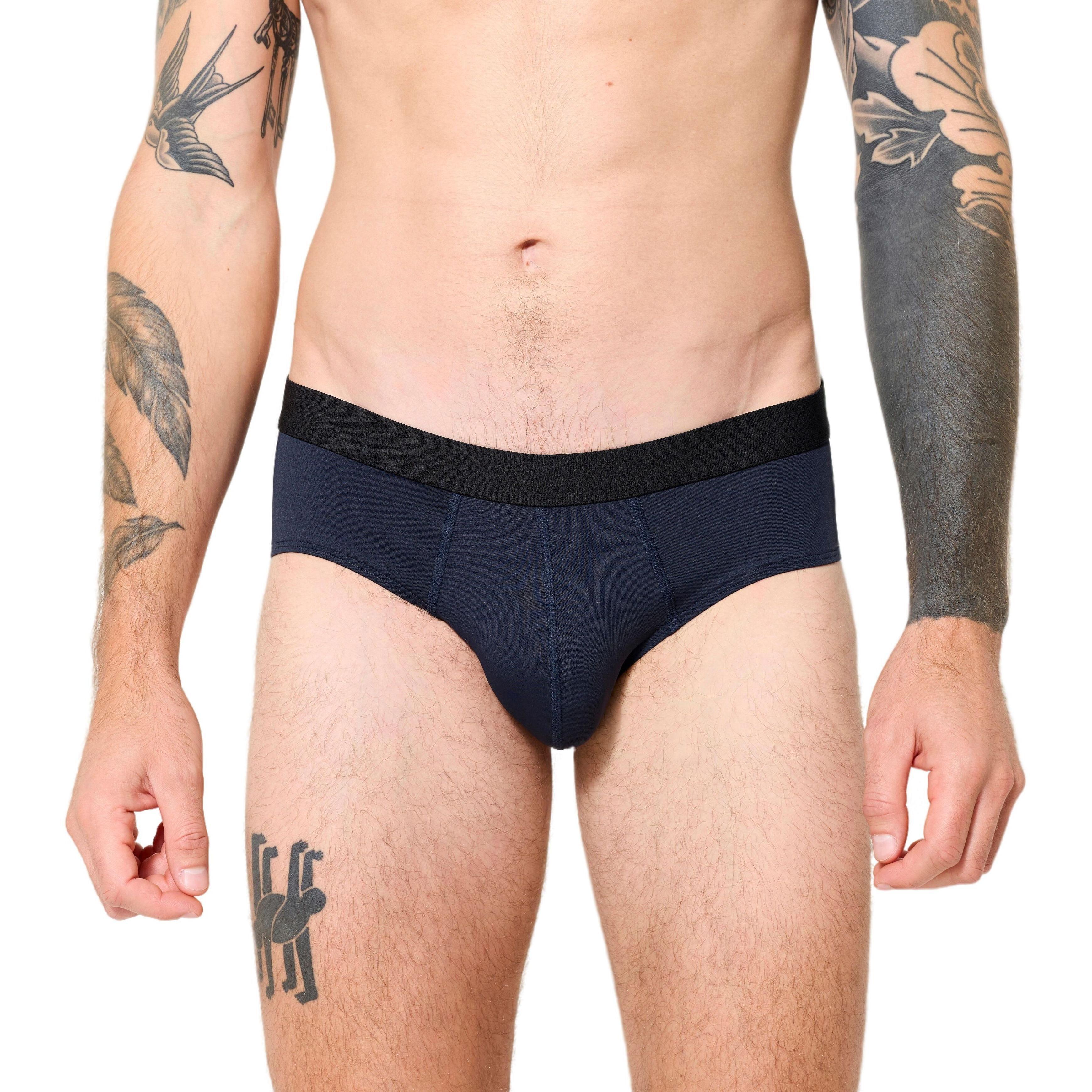 Труси чоловічі для бігу Kalenji 8759998 2XL темно-синіфото1