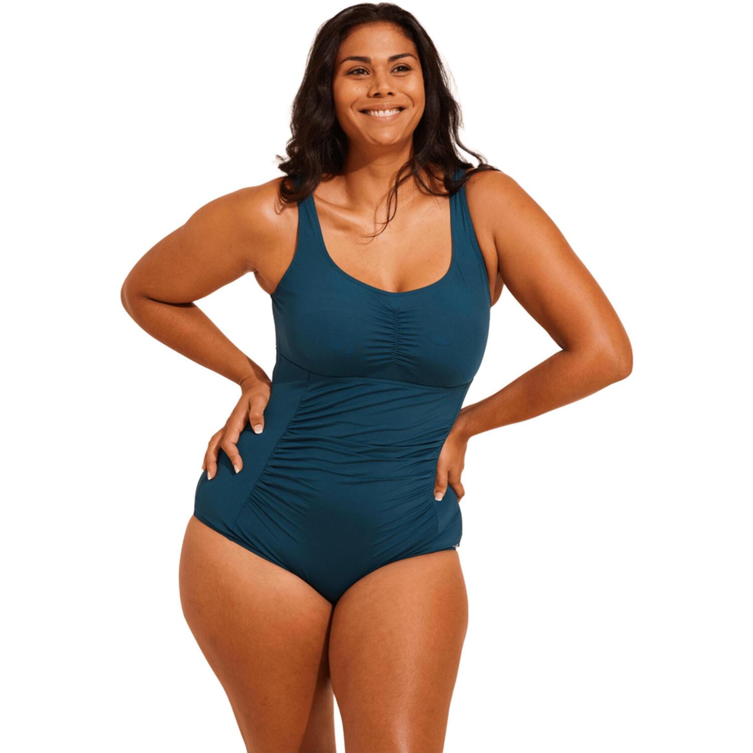 Суцільний купальник Nabaiji Mary 8577802 46 темно-синій