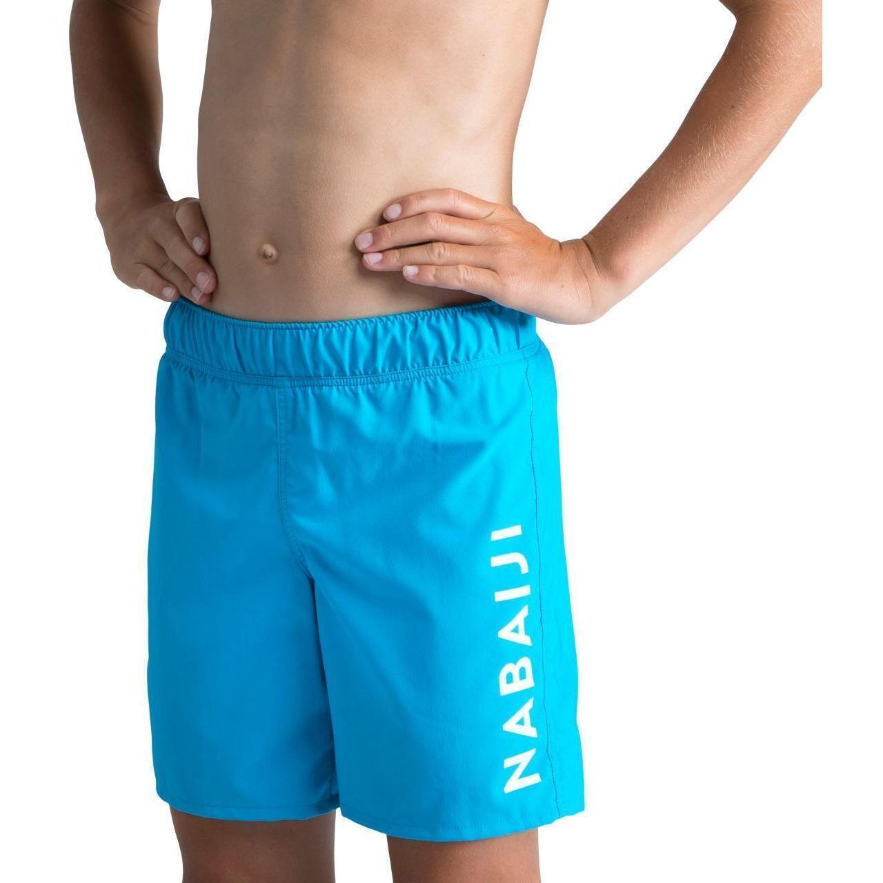 Плавки для мальчиков Nabaiji 100 8669408 12-13 р (151-60 см) синие фото 1