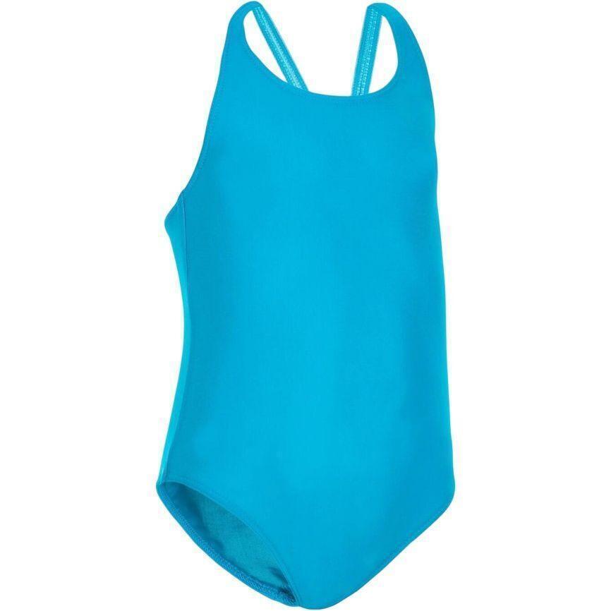 Цельный купальник для девочек Nabaiji Julia 8574189 4-5 р (103-112 см) голубой фото 1