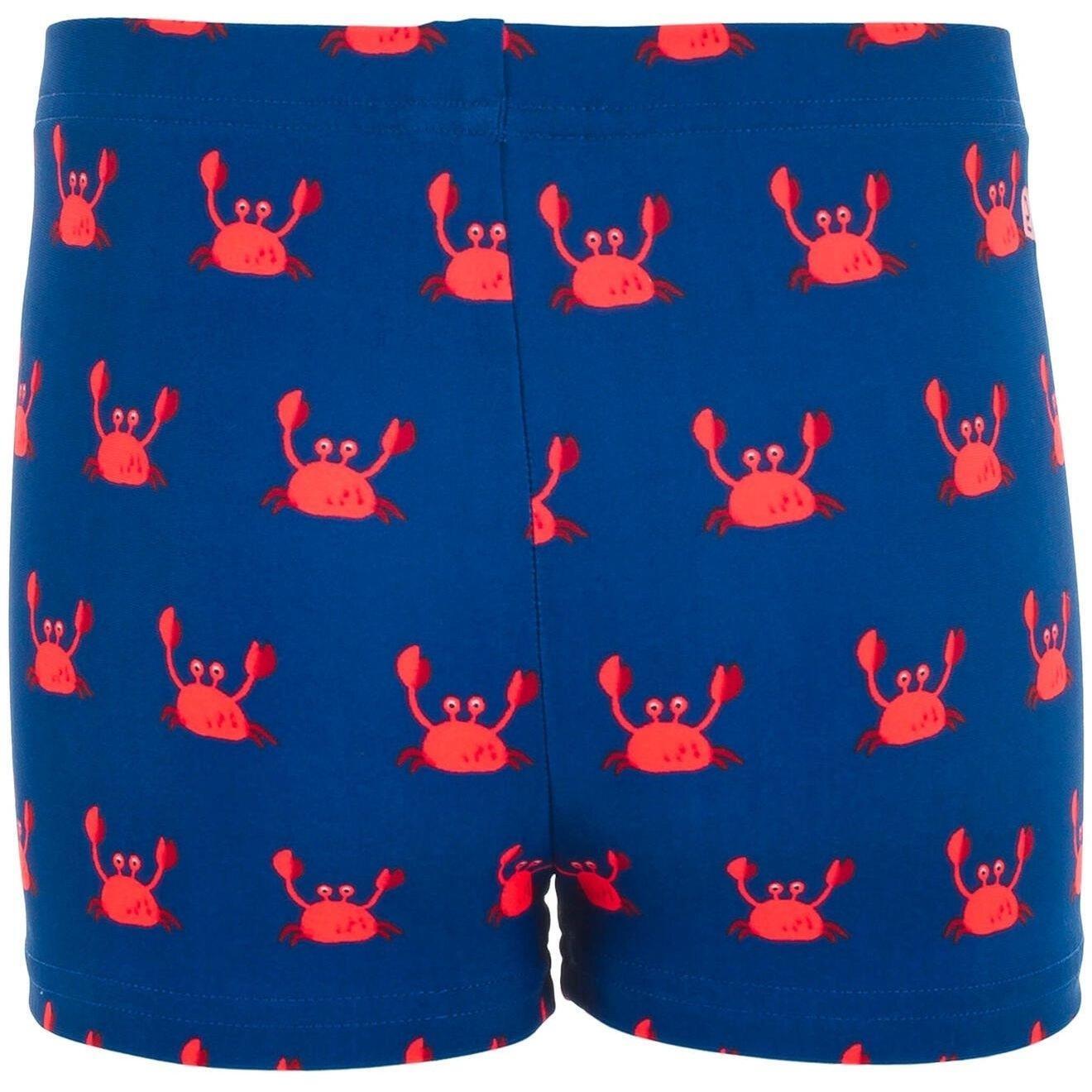 Плавки для мальчиков Nabaiji 8603368 3-4 р (96-103 см) синие фото 