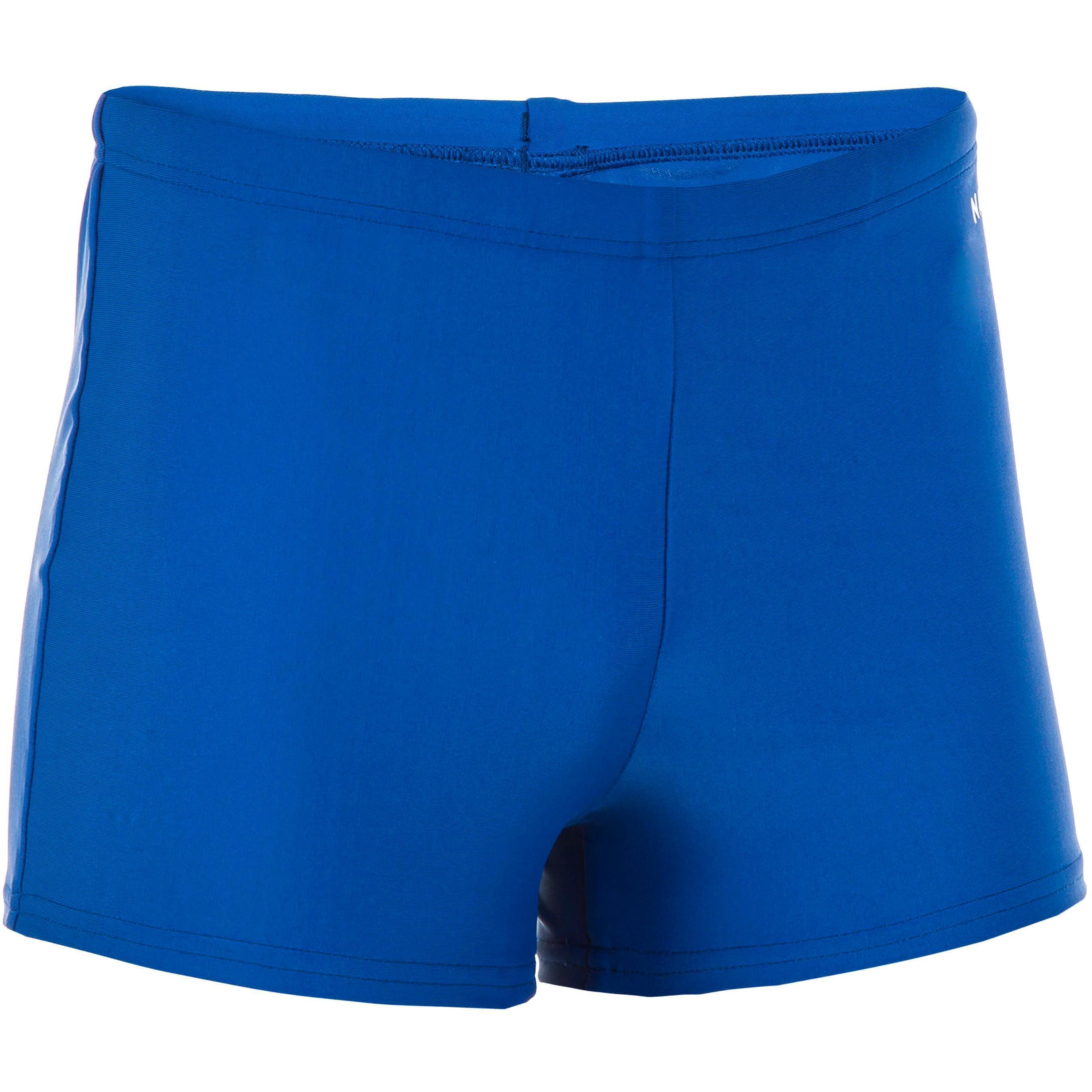 Плавки-боксери для хлопчиків Nabaiji 100 Basic 8553144 7-8 р. (123-130 см) синіфото1