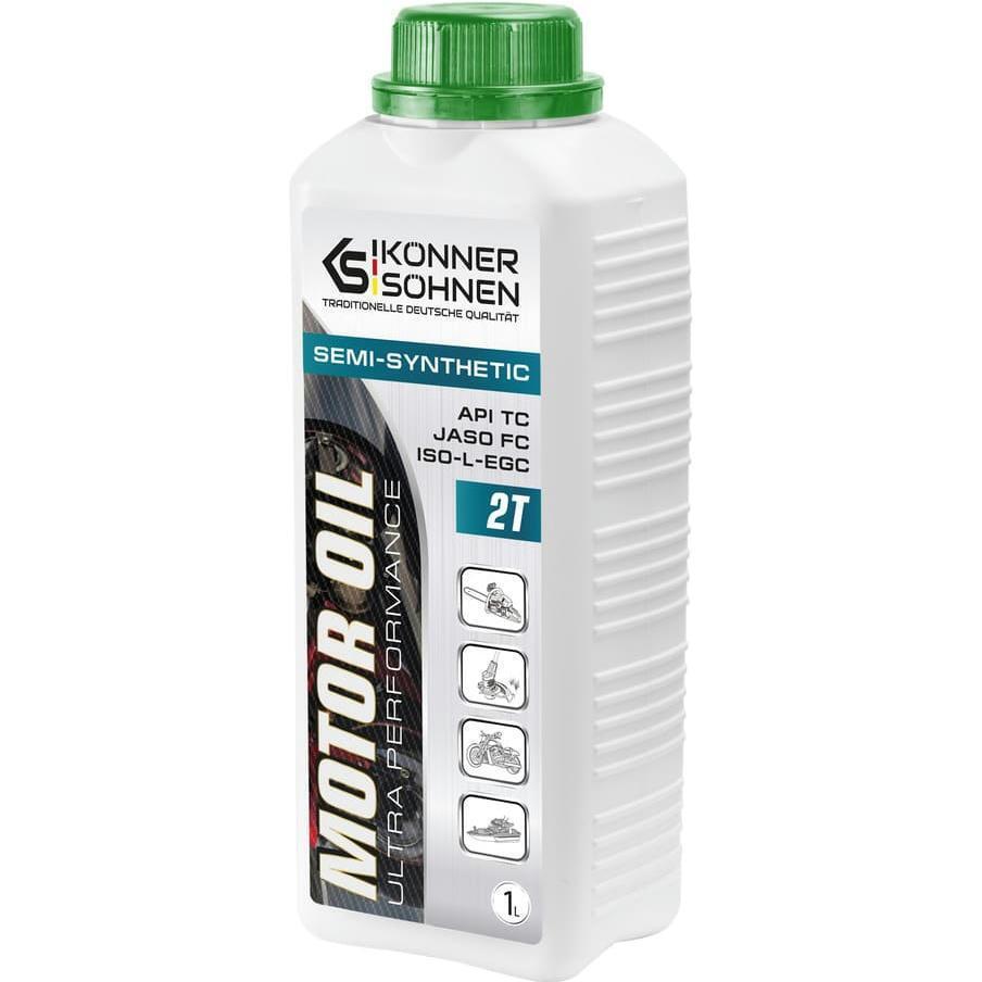 Масло для двухтактных двигателей Konner&Sohnen KS 2T OIL 1л (KS2TOIL) фото 1