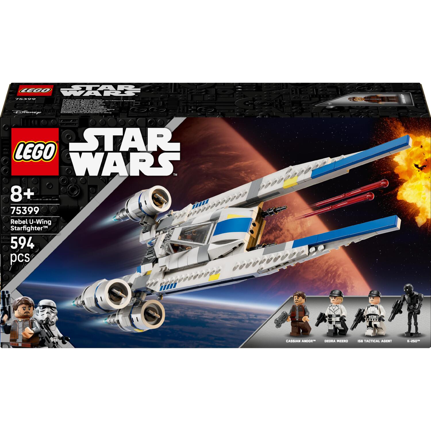 LEGO 75399 Повстанческий истребитель U-Wing фото