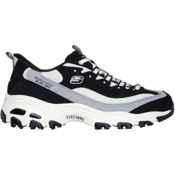 

Кроссовки женские Skechers Slip-Ins: D'lites - Smooth Nostalgia 150537 BKNT 40 (10 US) черные