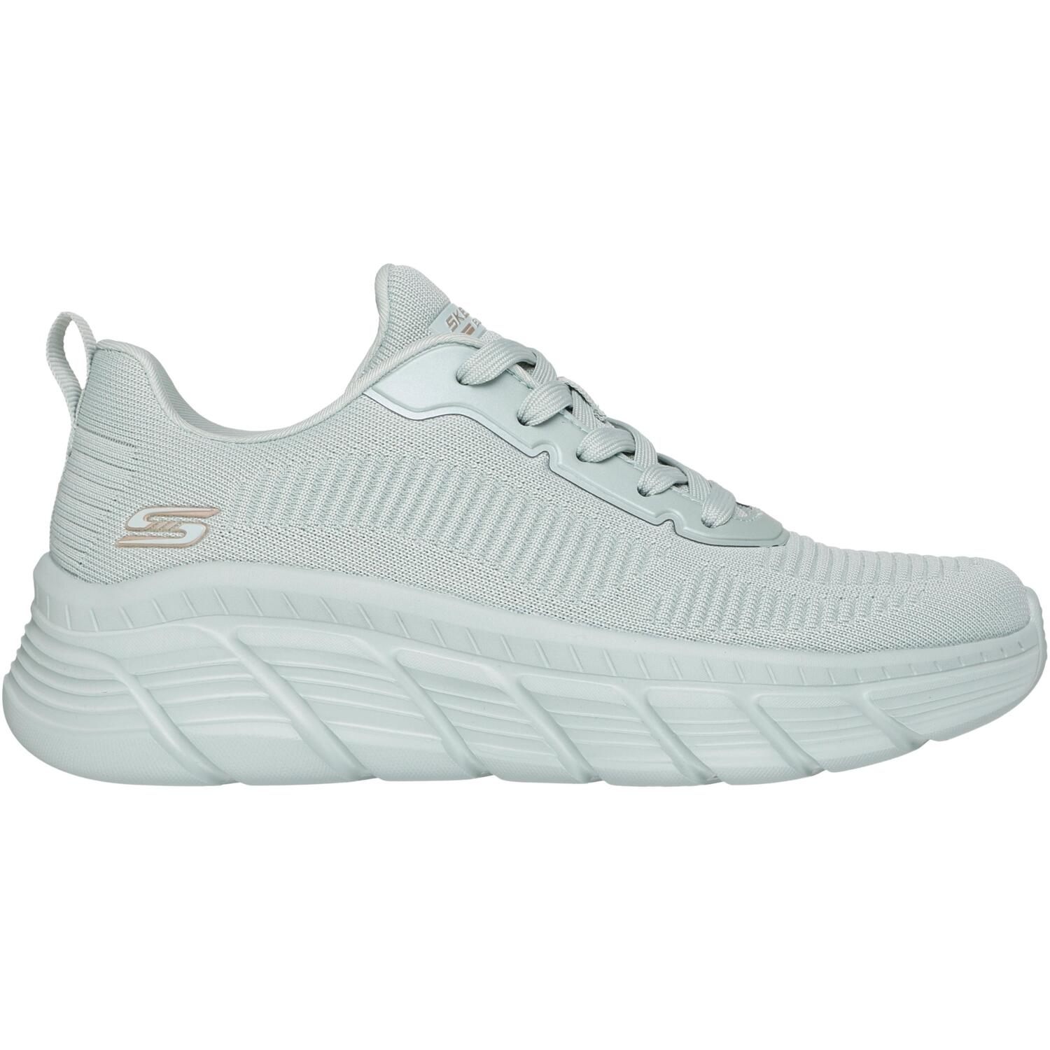 Кросівки жіночі Skechers Bobs Sport B Flex Hi - Flying Hi 117385 SAGE 38 (8 US) сірі
