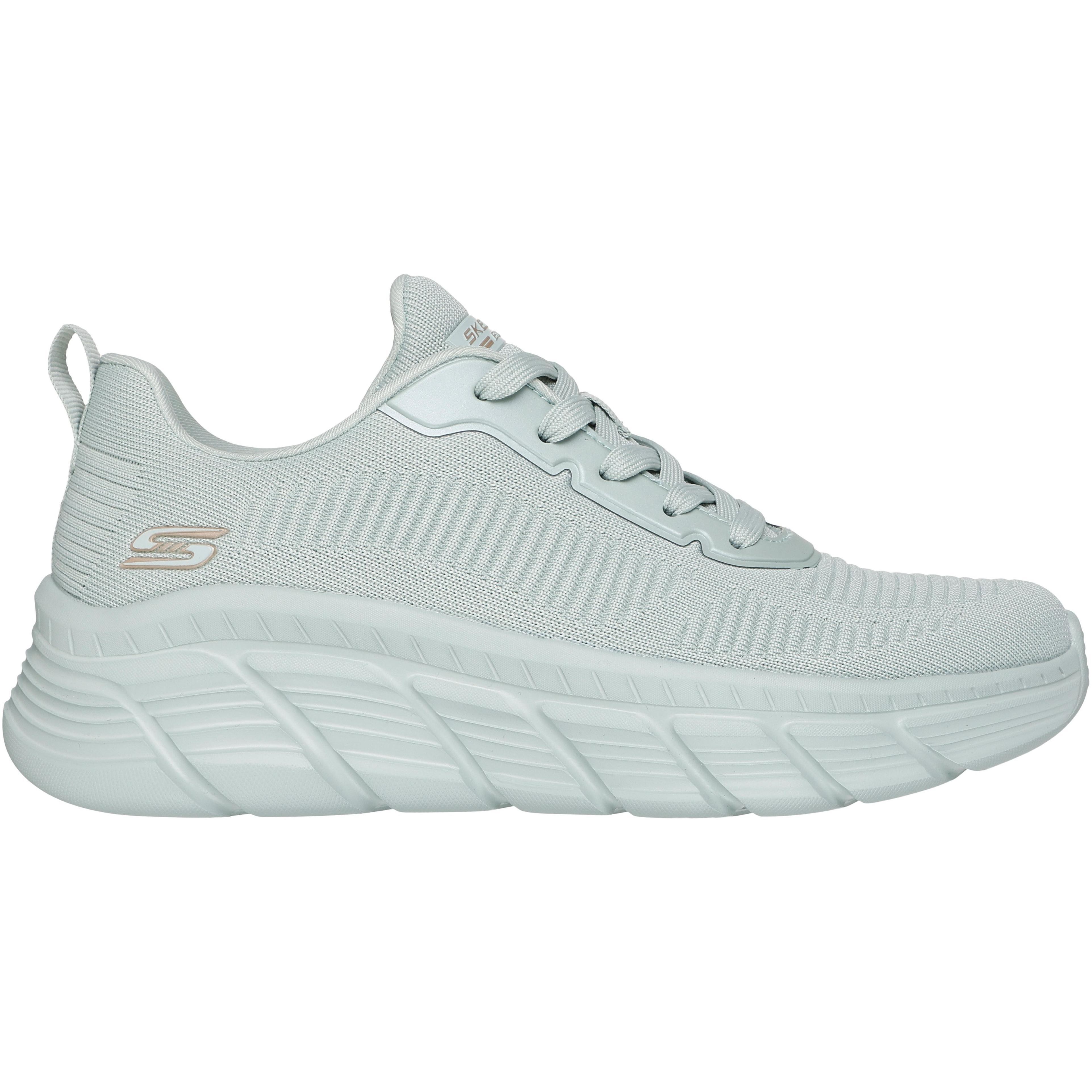Кросівки жіночі Skechers Bobs Sport B Flex Hi - Flying Hi 117385 SAGE 38 (8 US) сіріфото1