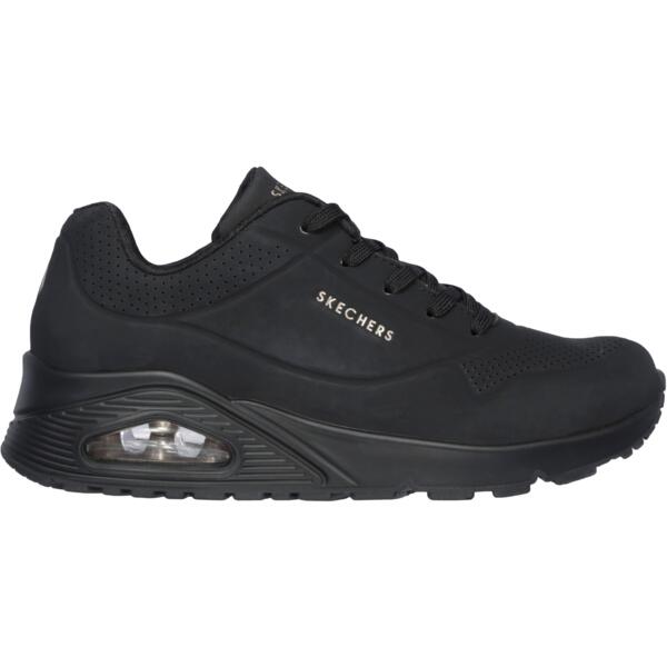 

Кроссовки женские Skechers Uno - Stand on Air 73690 BBK 41 (11 US) черные