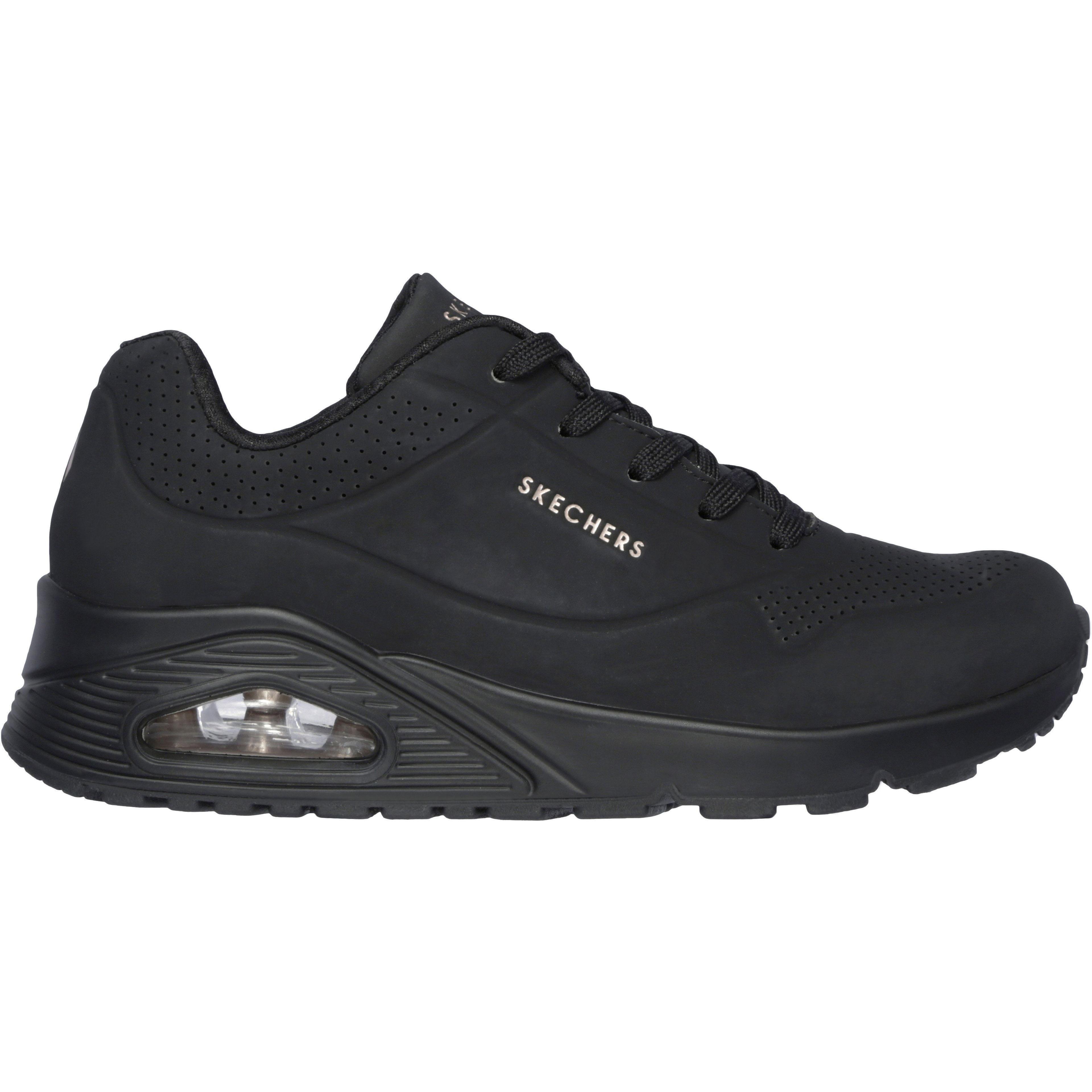 Кросівки жіночі Skechers Uno - Stand on Air 73690 BBK 37.5 (7.5 US) чорніфото1