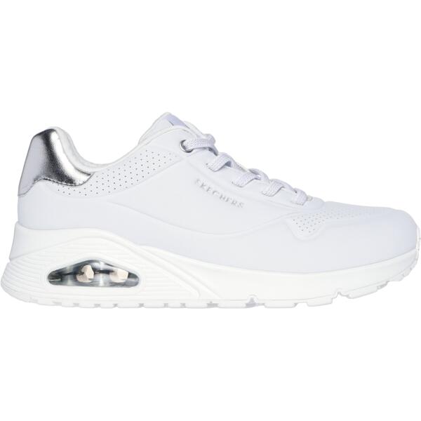 

Кроссовки женские Skechers Uno - Shimmer Away 155196 WSL 40 (10 US) белые
