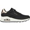 Кроссовки женские Skechers Uno - Shimmer Away 155196 BLK 39 (9 US) черные