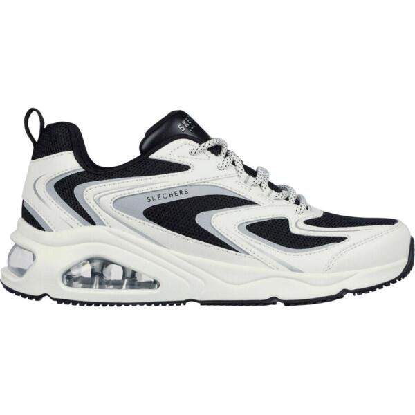 

Кроссовки женские Skechers Tres-Air Uno 177424 WBK 40 (10 US) белые/черные