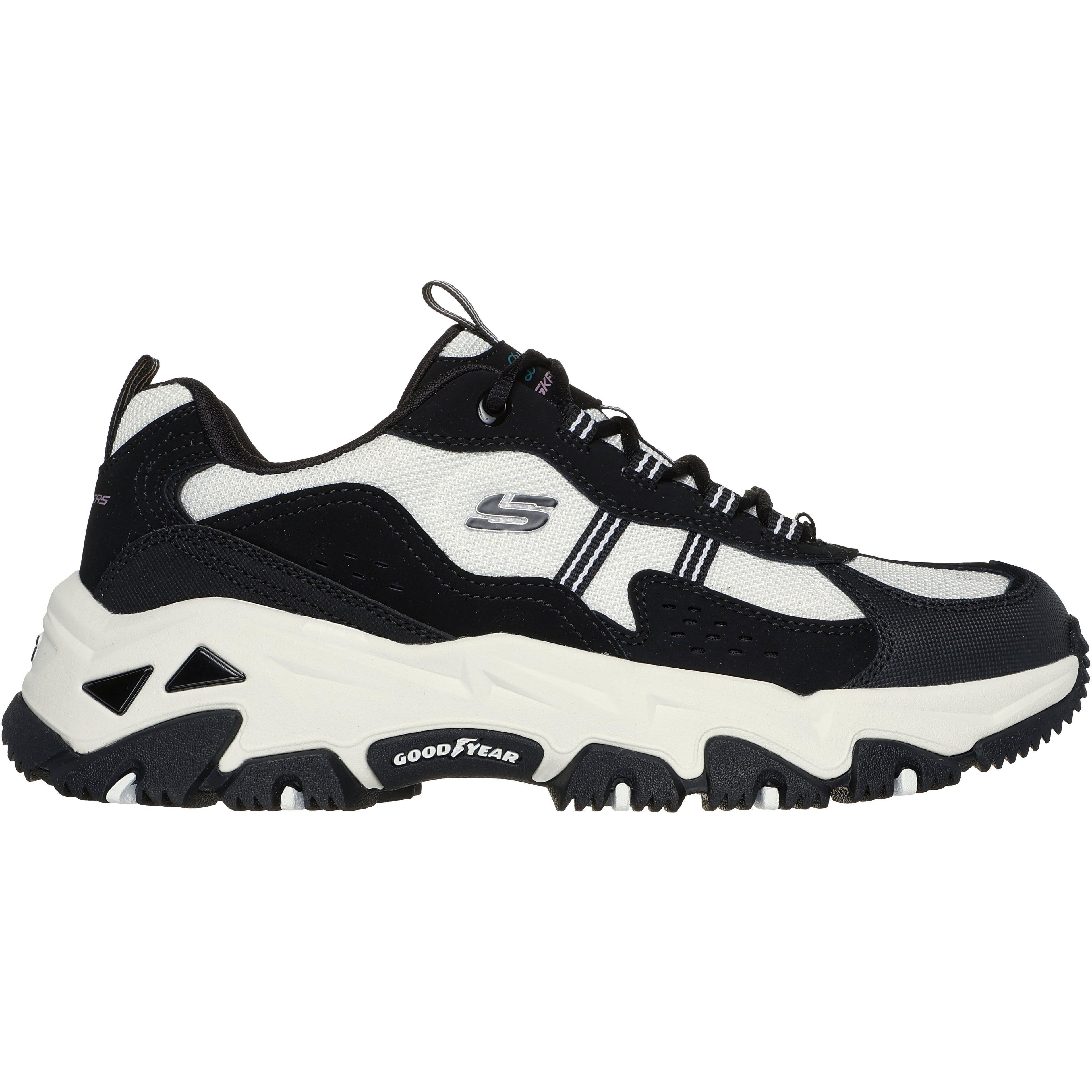 Кросівки жіночі Skechers D'lites Hiker 180128 BKW 41 (11 US) білі/чорніфото1