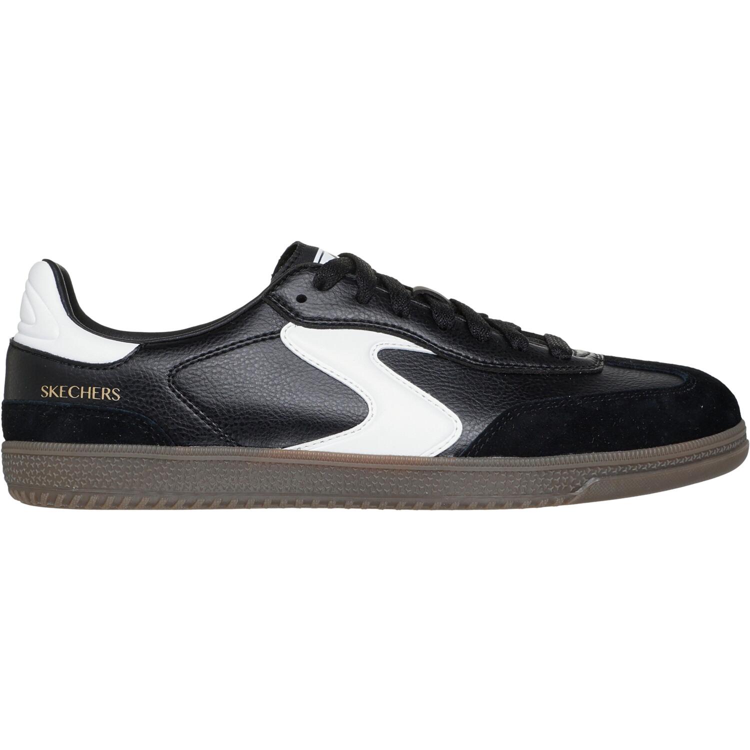 Кеды низкие женские Skechers Hotshot - Kickoff 185232 BKW 38 (8 US) черные