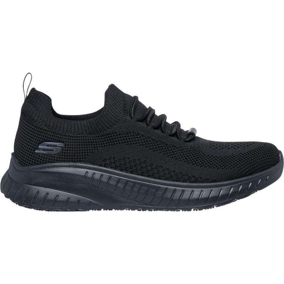 Кроссовки женские Skechers Work Relaxed Fit: Bobs Sport Squad Chaos Sr 108145 BLK 36 (6 US) черные фото