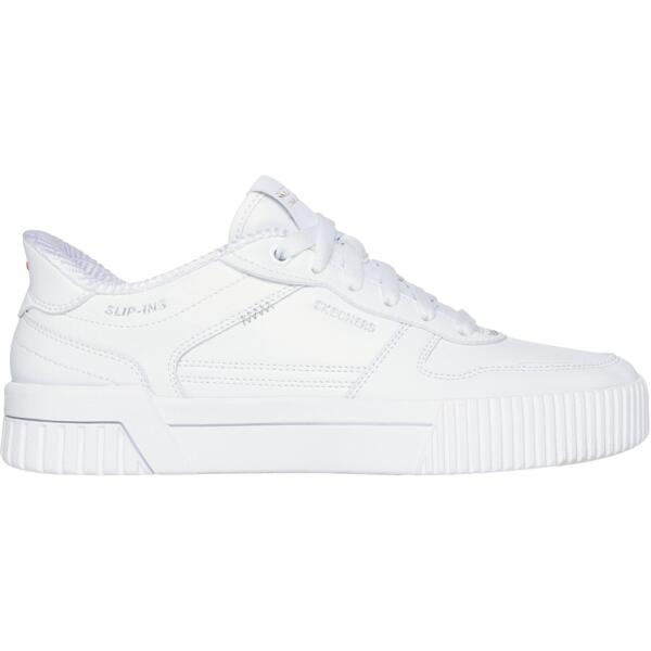 

Кеды низкие женские Skechers Slip-Ins: Jade - Put It In Neutral 185222 WHT 40 (10 US) белые