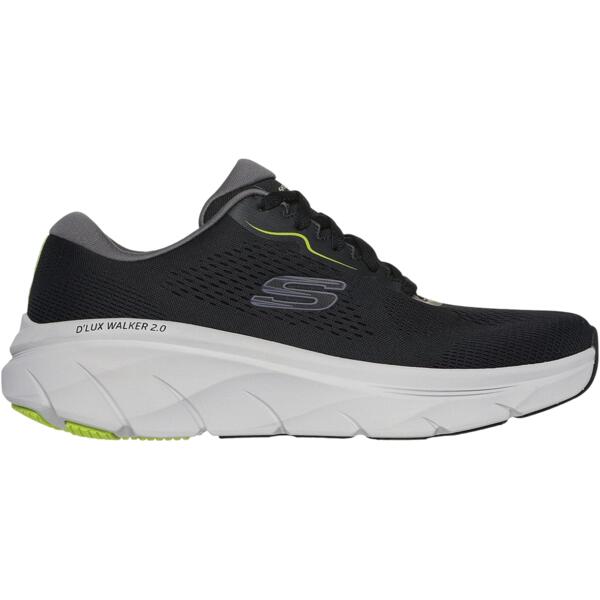 

Кроссовки мужские Skechers D'lux Walker 2.0 232714 BKLM 43 (10 US) черные