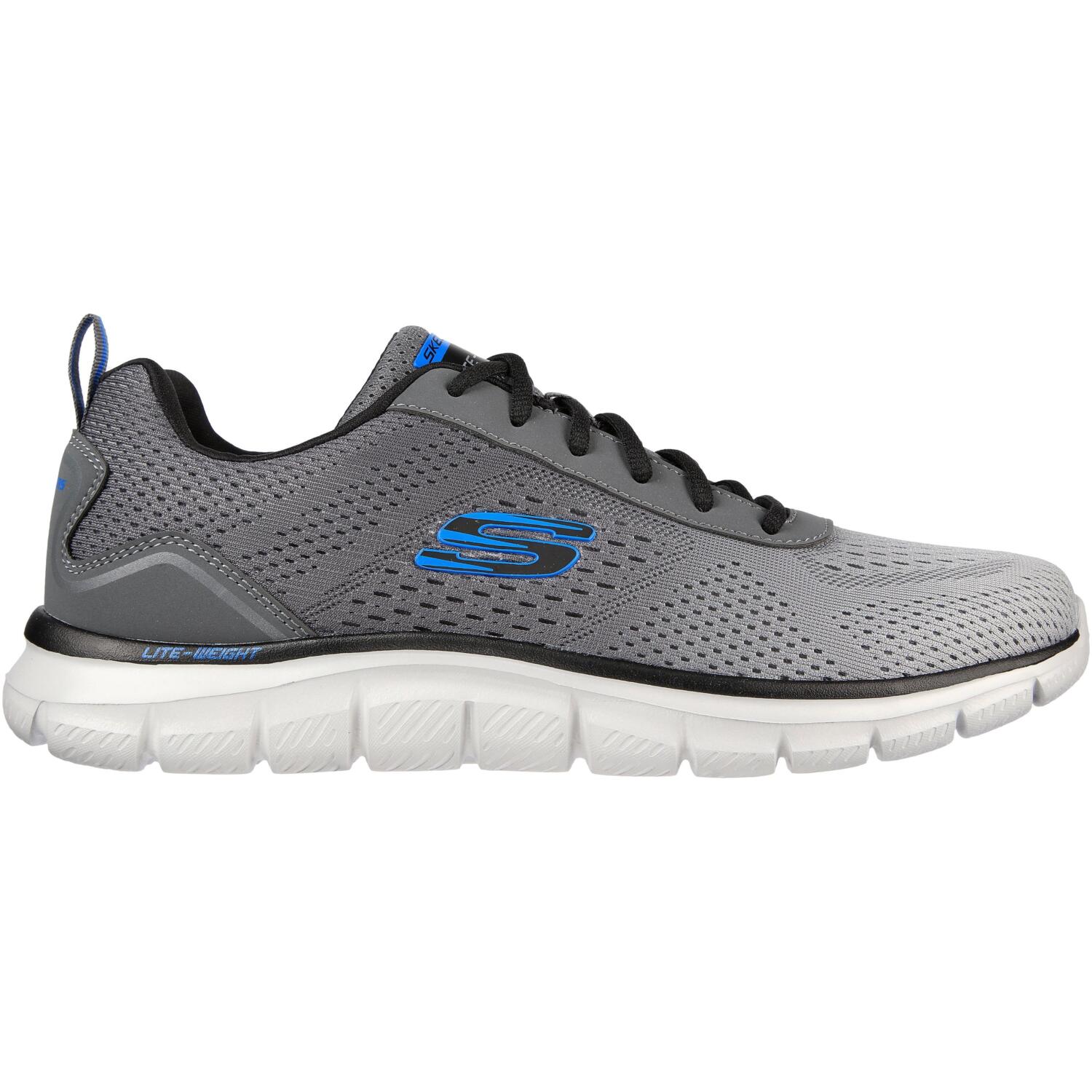 Кроссовки мужские Skechers Track - Ripkent Wide Fit 232399W CCGY 42 (9 US) серые