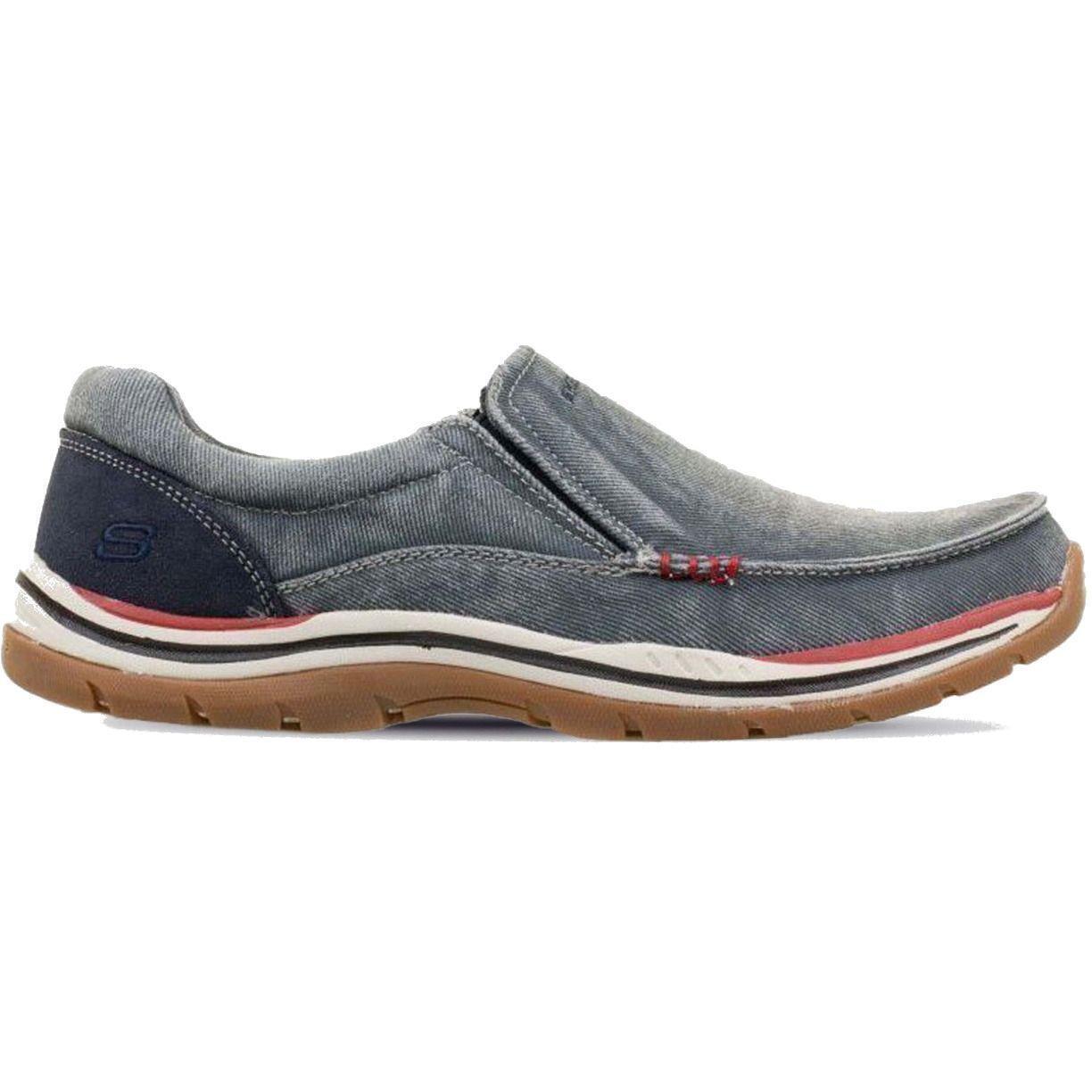 Мокасины мужские Skechers Expected - Avillo 64109 NVY 45 (11 US) синие фото