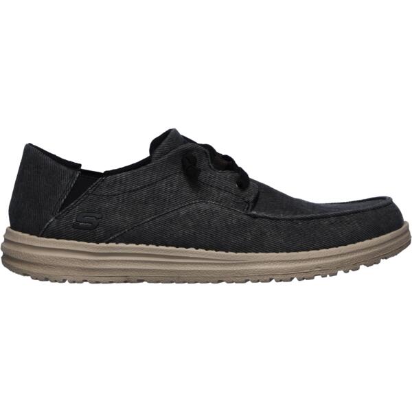 

Мокасины мужские Skechers Melson 66384 BLK 40 (7.5 US) черные