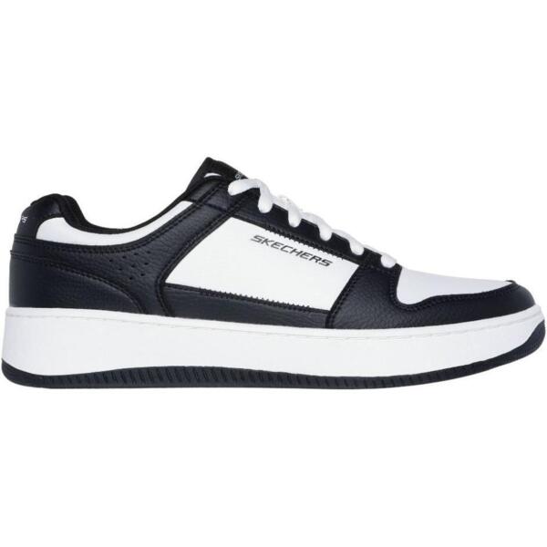 

Кеды низкие мужские Skechers Sport Court 2.0 254017 WBK 43 (10 US) белые/черные