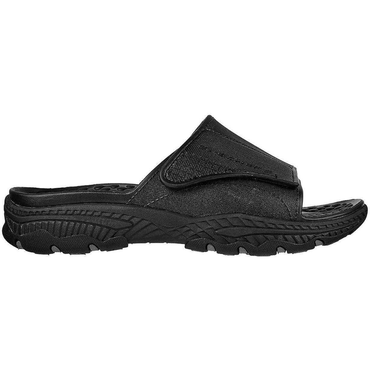 Шльопанці чоловічі Skechers Creston Ultra - Get Away 243091 BBK 46 (12 US) чорні