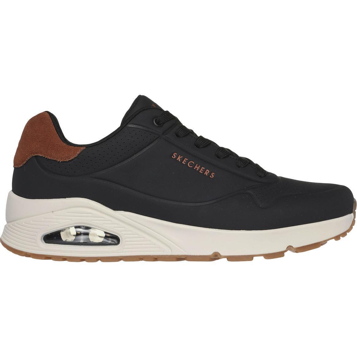 Кросівки чоловічі Skechers Uno 183004 BLK 44 (10.5 US) чорні