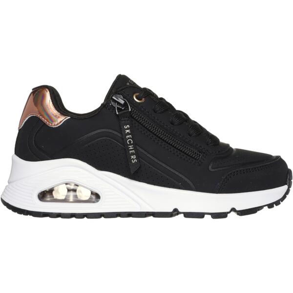 

Кроссовки для девочек Skechers Uno Gen1 310554L BKRG 31 (13.5 US) черные