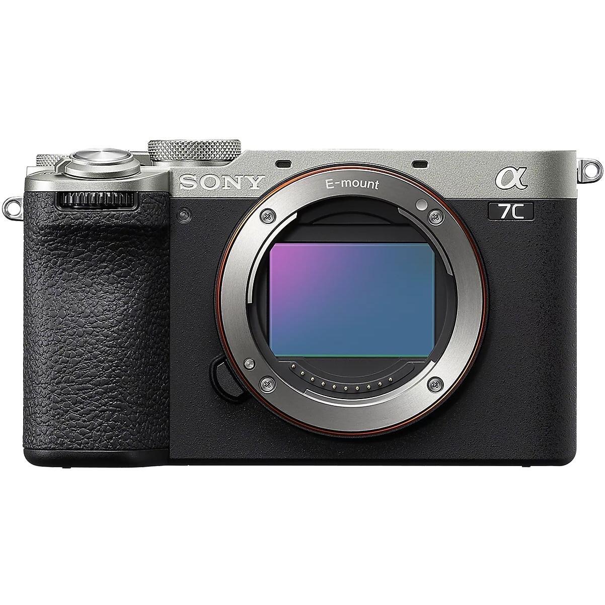 Фотоапарат SONY Alpha a7C II + 28-60mm Silver (ILCE7CM2LS.CEC)фото1