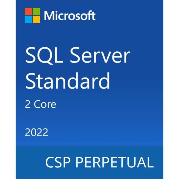 Програмный продукт Microsoft SQL Server 2022 Standard Core - 2 Core License Pack
