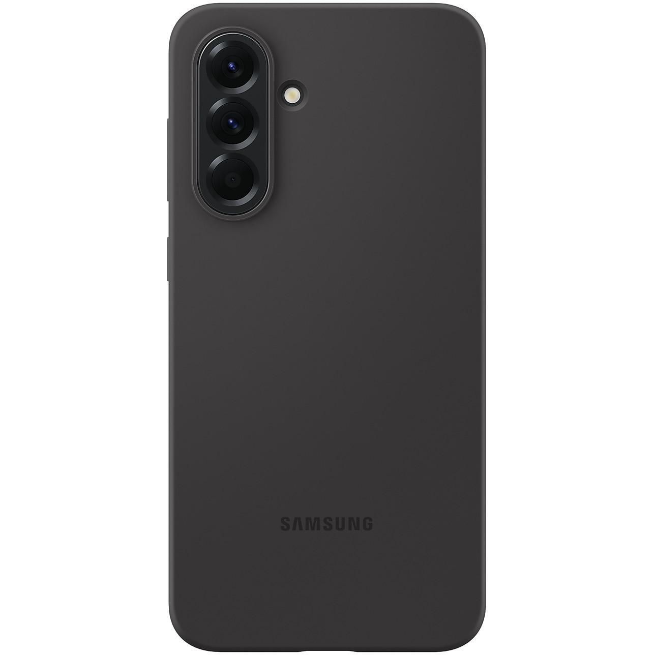 Чехол Samsung для Galaxy A56 (A566), Silicone Case Black (EF-PA566CBEGWW) фото 1